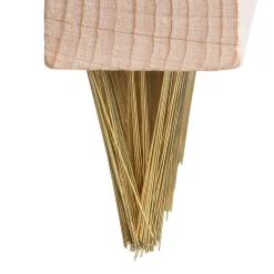 Basic Fugenbürste mit Stiel vermessingt