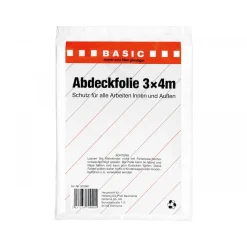 Abdeckfolie 4 x 3 m^Basic Outlet