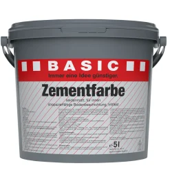 Basic AC Zementfarbe hellgrau 5 L