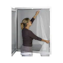 Fliegengitter 130 x 150 cm weiß^Basic Best