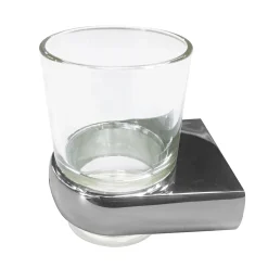 Glashalter einfach chrom^Basic Sale