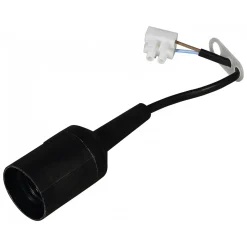 Lampenfassung E27 schwarz*Basic Sale