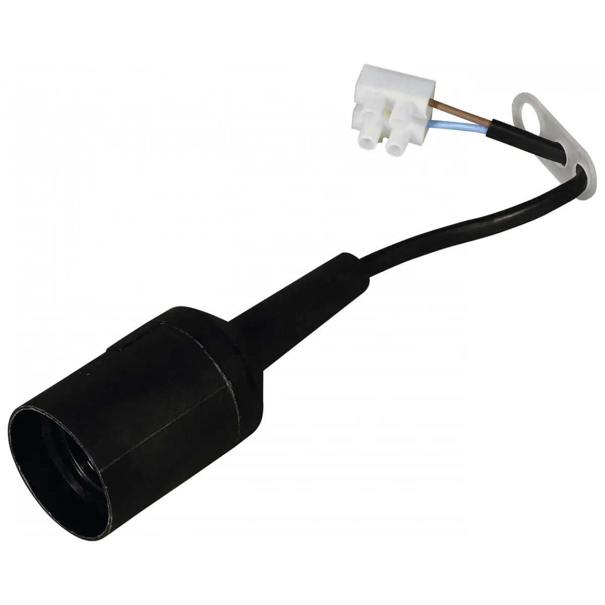 Lampenfassung E27 schwarz*Basic Sale