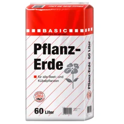 Pflanzerde torfreduziert 60 L*Basic