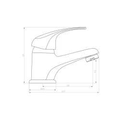 Basic Waschtischarmatur Nizza