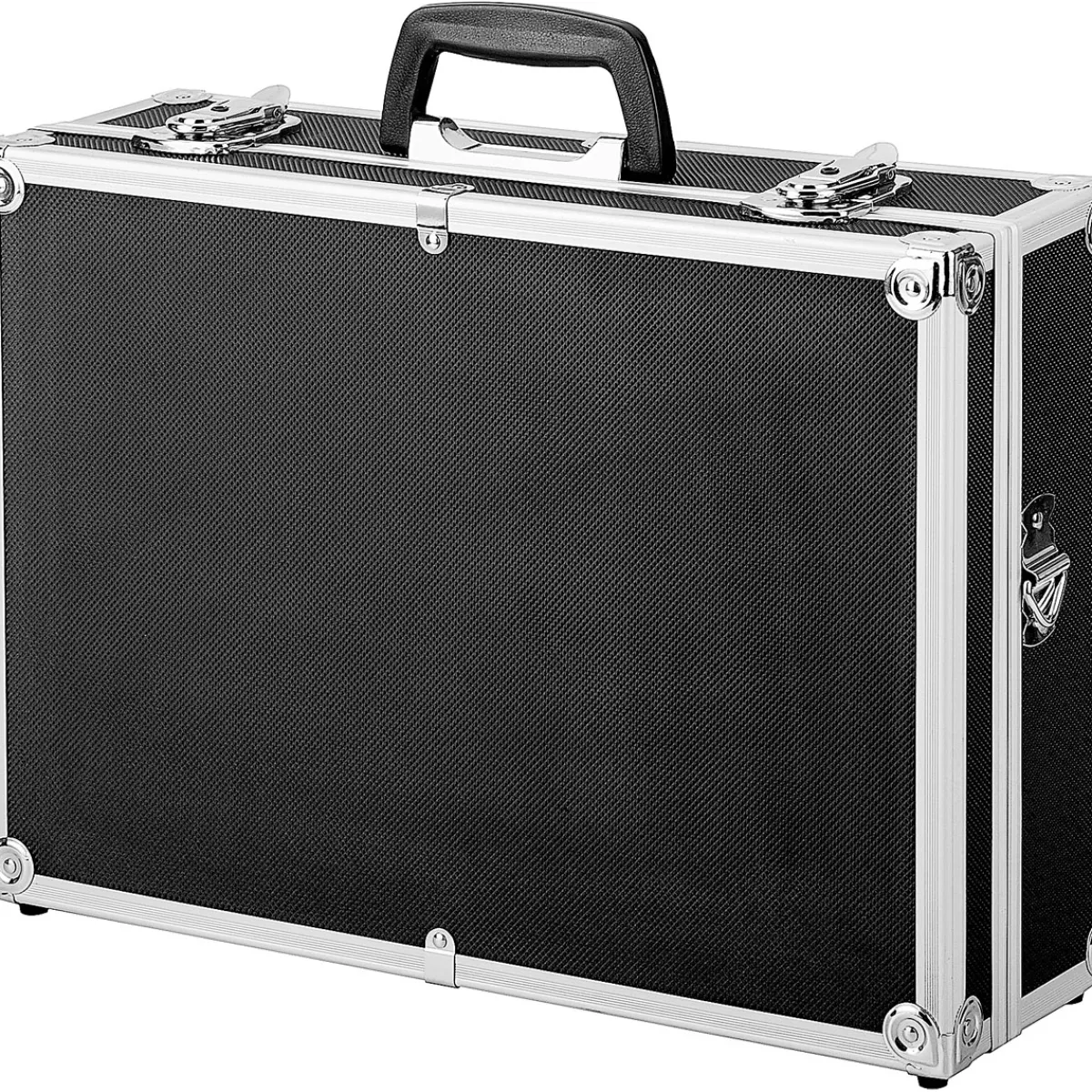 Basic Werkzeugkoffer Aluminium schwarz