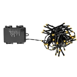 Batterielichterkette mit 24 warm weißen LED IP44 8 Funktionen und Timer