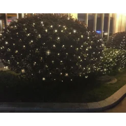 Batterielichternetz mit 160 warmweißen LED 2 x 2 m^ New