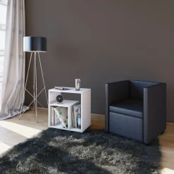 VCM Beistelltisch Zeito weiß/grün