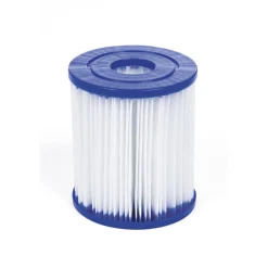 Steel Pro Frame Pool-Set mit Filterpumpe 400 x 211 x 81 cm blau eckig^Bestway Outlet