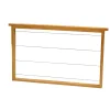 Bienenreich Rähmchen Dadant US 12er für Brutraum 285 mm Kiefernholz