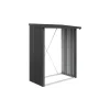 Biohort Brennholzunterstand WoodStock 150 dunkelgrau-metallic