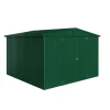 Biohort Gerätehaus Europa Größe 7 316 x 300 x 209 cm dunkelgrün