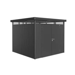 Gerätehaus HighLine H4 275 x 275 x 222 cm Doppeltür*Biohort Clearance