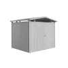 Gerätehaus Panorama Größe P3 silber-metallic mit Standardtür^Biohort Sale