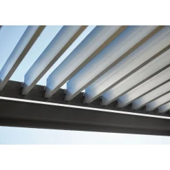 Pergola Gr. 3,5 x 3 dunkelgrau/silber-metallic^Biohort Discount