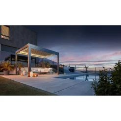 Biohort Pergola Gr. 3,5 x 3 dunkelgrau-metallic