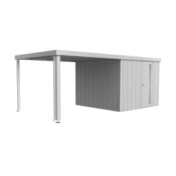 Biohort Seitendach zu Gerätehaus Neo Gr. 3A/3B/3C/3D silber-metallic