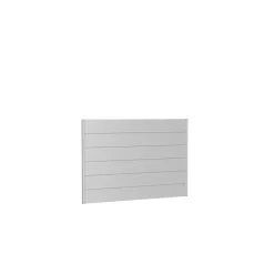 Wandpaneel für Sichtschutz ohne Acrylglas 200x135 silber-metallic*Biohort New