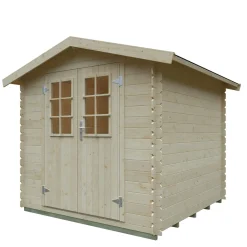 Blockbohlenhaus Köln 210 x 210 cm* Hot