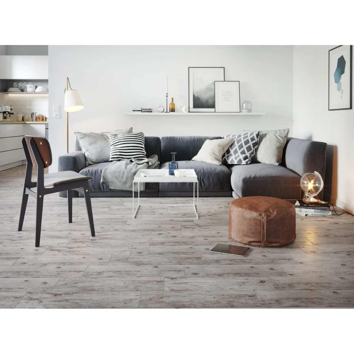 Bodenfliese Vintagewood hellgrau* Online