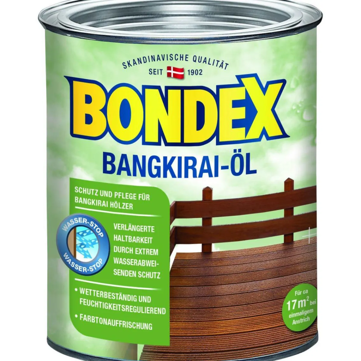 Bangkirai-Öl 0,75 L^Bondex Hot