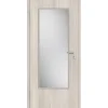 Borne Zimmertür CPL Lärche cashmere aufrecht mit Lichtausschnitt 86 x 198,5 cm DIN links