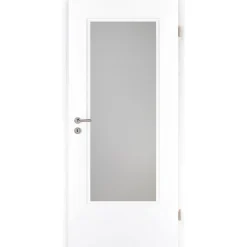 Borne Zimmertür CPL weiß mit Lichtausschnitt 73,5 x 198,5 cm DIN rechts
