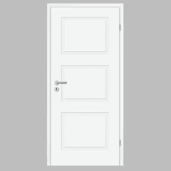 Zimmertür Lusso 03 198,5 x 73,5 cm design-weiß rechts*Borne Hot