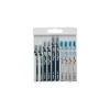 Bosch Professional 10 teilig Stichsägeblatt-Set Basic for Metal and Wood