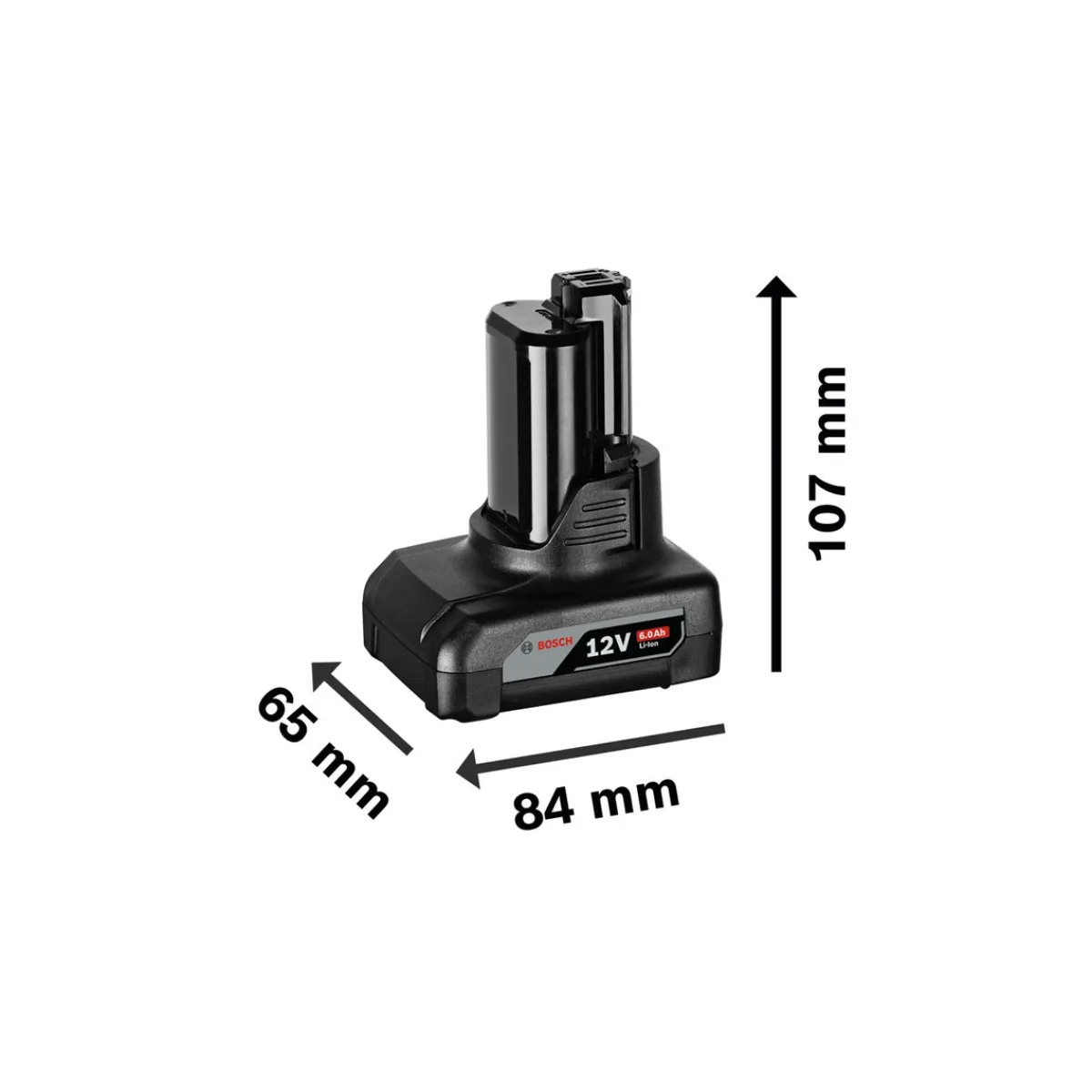 Akku GBA 12V 6 Ah*Bosch Professional