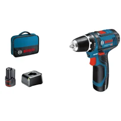 Akkuschrauber-Set GSR 12V 15 4-teilig^Bosch Professional New