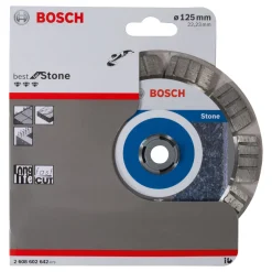 Bosch Professional Diamanttrennscheibe Best for Stone 125 x 22,23 x 2,2 x 12 mm