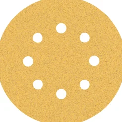 Bosch Professional Expert C470 Schleifpapier mit 8 Löchern für Exzenterschleifer 125 mm G 80 5- teilig