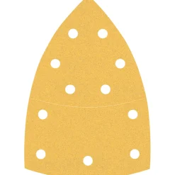 Bosch Professional Expert C470 Schleifpapier mit 11 Löchern für Multischleifer 102 x 62 mm 93 mm G 120 10- teilig
