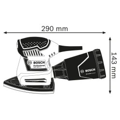 Bosch Professional Schwingschleifer GSS 160-1 A Multi