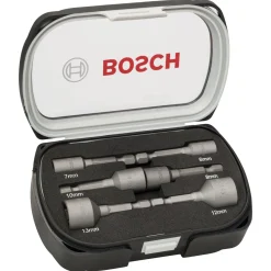 Bosch Professional 6-teiliges Steckschlüssel-Set 6–13 mm