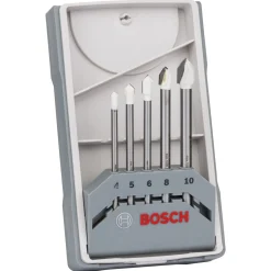 Bosch Professional 5-teiliges CYL-9 Ceramic Fliesenbohrer-Set 4–10 mm