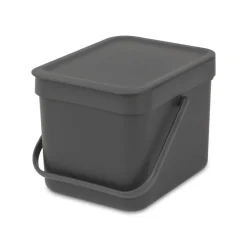 BRABANTIA Abfallbehälter Sort und Go 6 L grau* Outlet