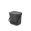 Brabantia Abfalleimer Sort & Go 18,8 x 18,1 x 13,9 cm grau* Best