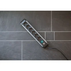 Brennenstuhl Premium-Alu-Line Steckdosenleiste 6-fach