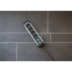 Brennenstuhl Premium-Alu-Line Steckdosenleiste 4-fach