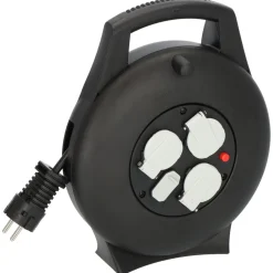 Brennenstuhl Vario-Line Kabelbox 3-fach USB-Ladefunktion 10m