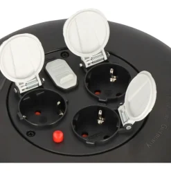 Brennenstuhl Vario-Line Kabelbox 3-fach USB-Ladefunktion 10m