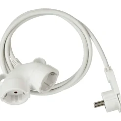 Brennenstuhl Verlängerungskabel mit Doppelkupplung und Flachstecker 3m