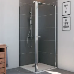 Drehtür Elana 6 mit Bogengriff für Seitenwand*Breuer