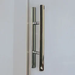 Breuer Drehtür Europa Design für Nische Anschlag links schwarz matt Intima 800 mm