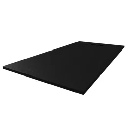 QUICK72 Duschwanne Lite Line Steinoptik anthrazitgrau 800x1400 mm^Breuer Best