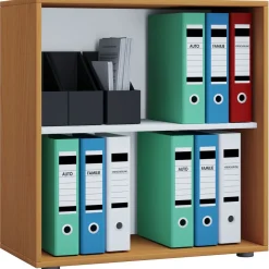 Büroregal Lona L ohne Türen Buche^VCM Online