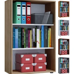 VCM Büroregal Lona XL ohne Türen weiß